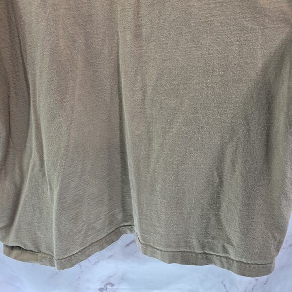 Carhartt T Shirt Mens 2XL Tan Brown Beige Pocket Original Fit Short Sleeve K87 - Picture 7 of 13